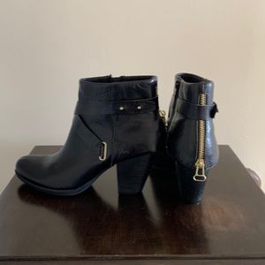 NWOT! BOC leather ankle boots.  Size 7and 3” heel. Never worn